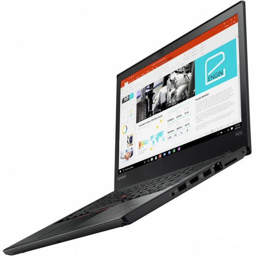 Refurbished Lenovo ThinkPad E480 Laptop 14" Core i5 8GB RAM Windows 11 image 1