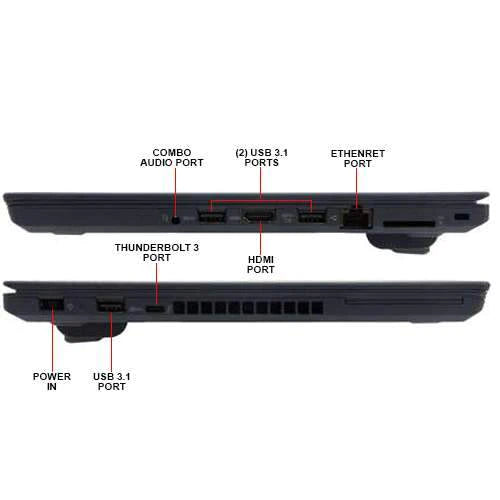 Refurbished Lenovo ThinkPad T470 Core i5-6300U 8/16GB RAM 128/256GB SSD W11 image 2