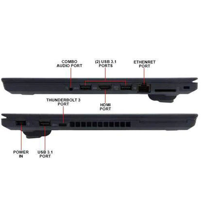 Refurbished Lenovo ThinkPad T470 Core i5-6300U 8/16GB RAM 128/256GB SSD W11 image 2