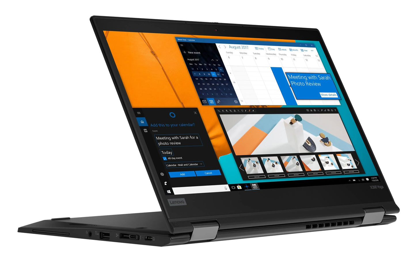 Refurbished Lenovo ThinkPad X390 Yoga 13" Core i5-8365U 16GB RAM 256GB SSD Windows 11